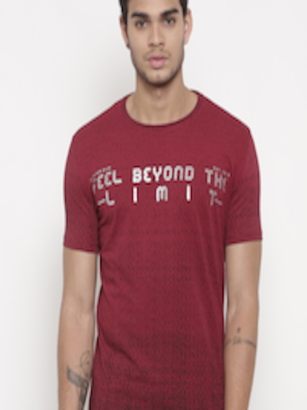 Buy Status Quo Men Red Printed T Shirt - Tshirts for Men 2197752 | Myntra