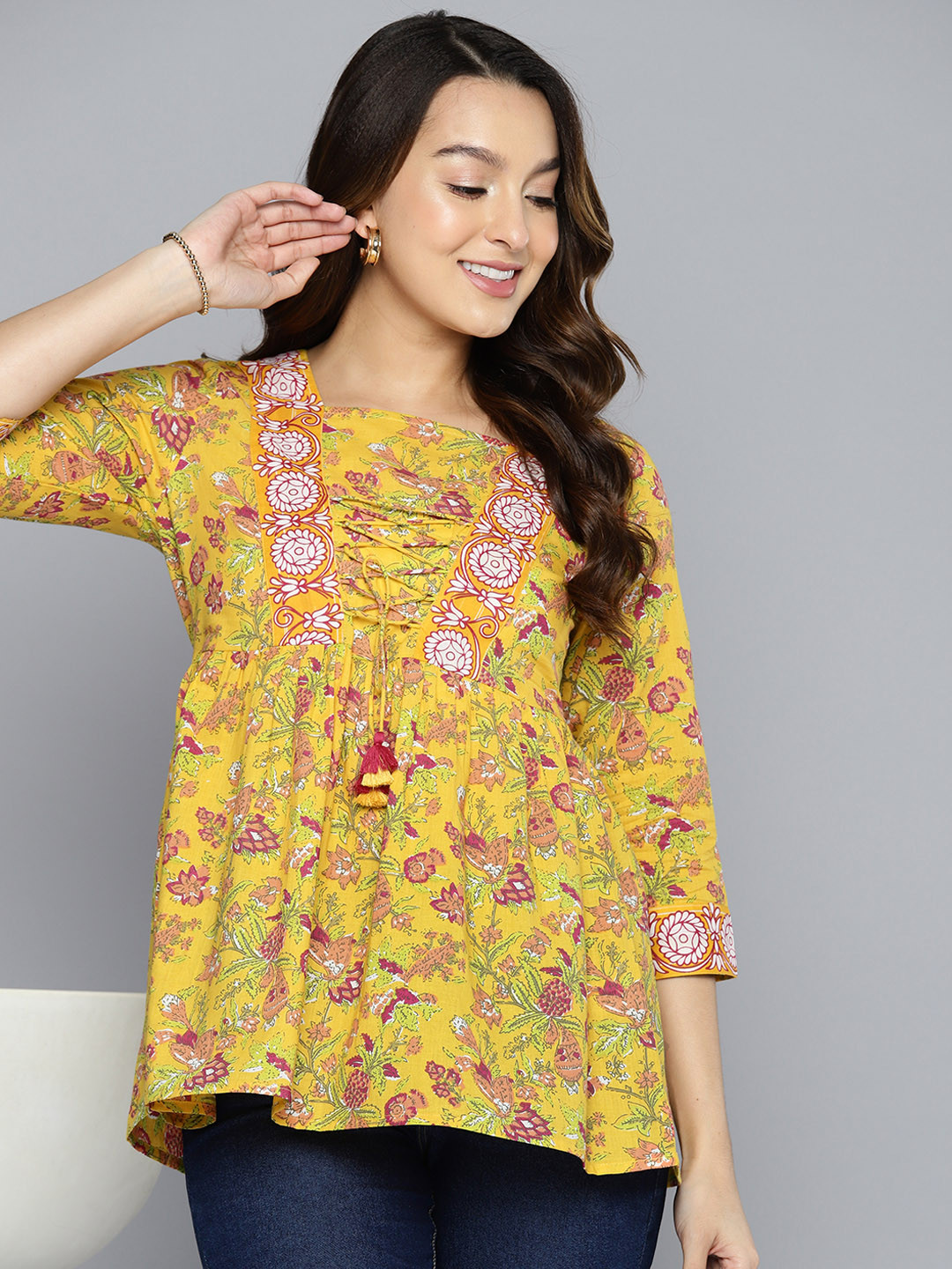 Ethnic Motifs Kurti