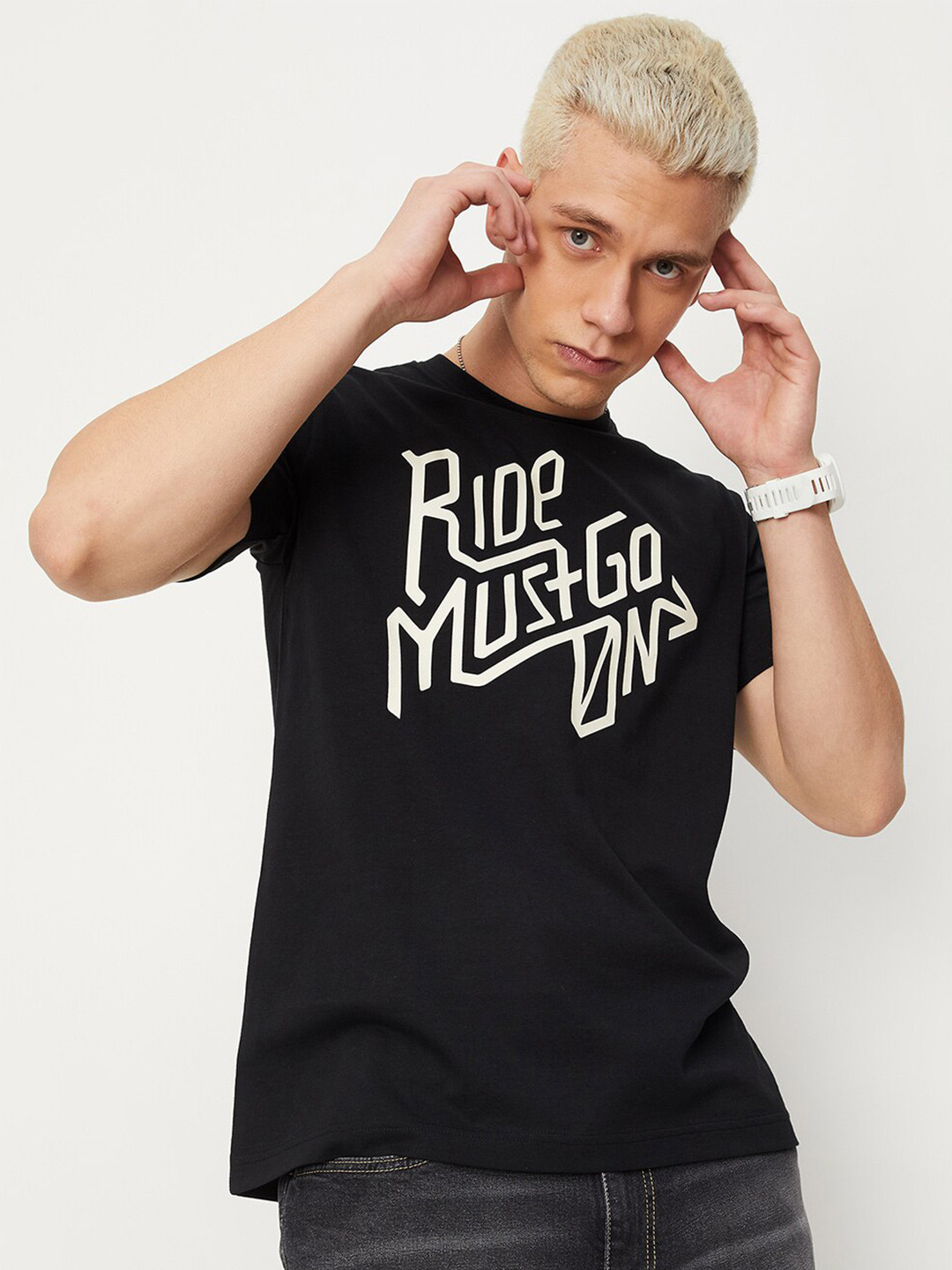 Maxi-Print T-Shirt