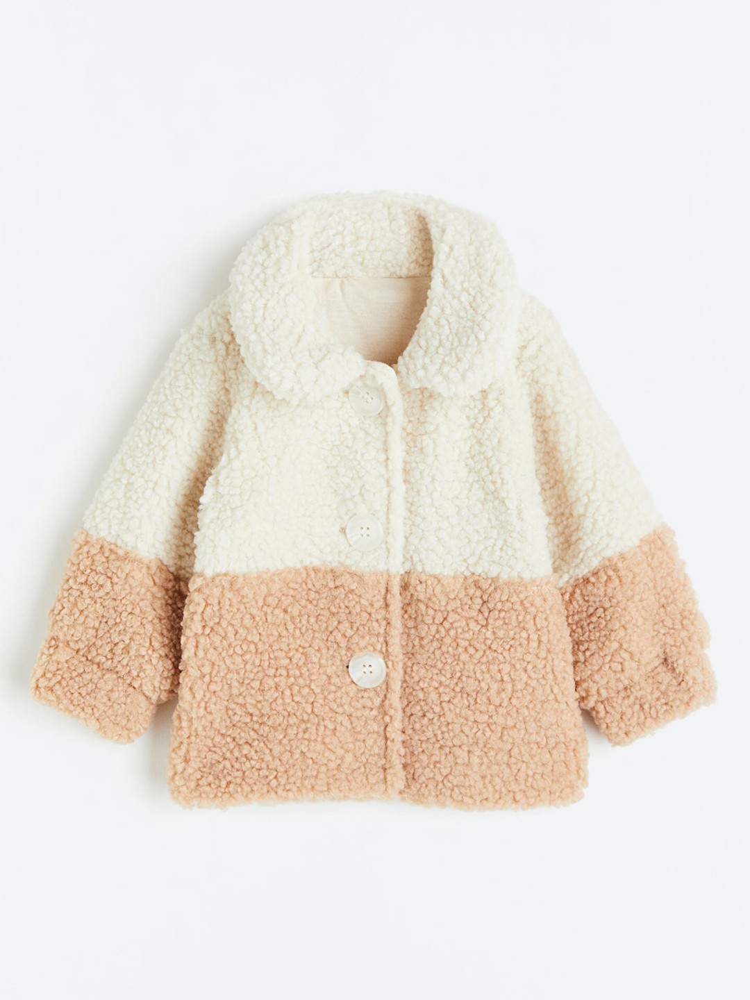 Buy H&M Infant Girls Collared Teddy Jacket Jackets for Girls 21986068