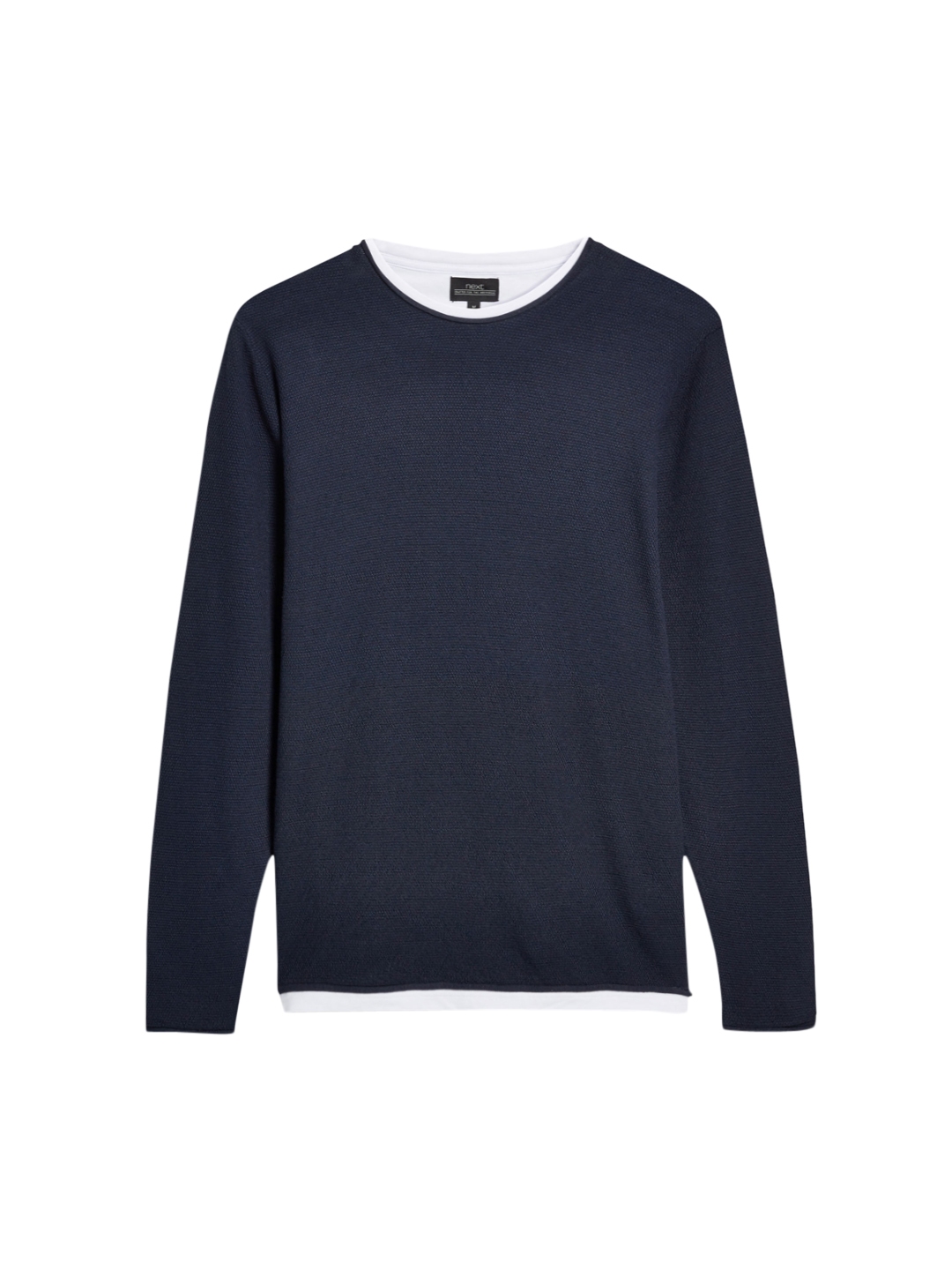 Buy Next Men Navy Blue Solid Sweatshirt - Sweatshirts for Men 2198973 ...