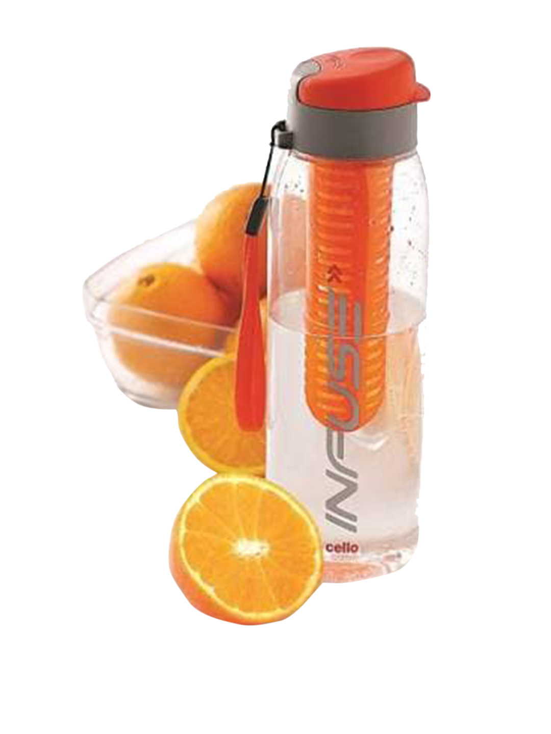 Buy Cello Infuse Orange Leak Proof Plastic Water Bottle 800ml Water