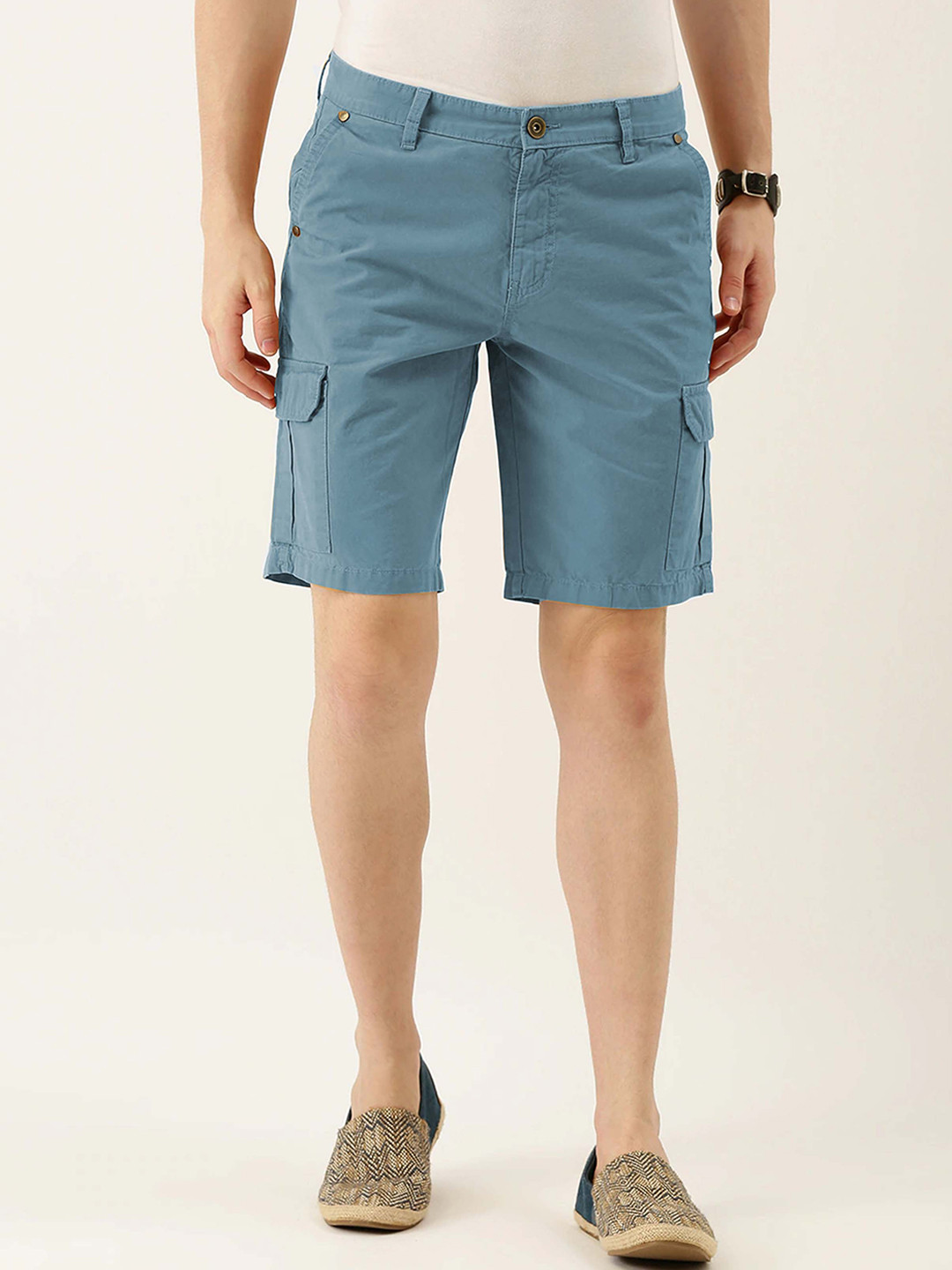 Buy IVOC Men Cotton Slim Fit Cargo Shorts Shorts for Men 22005646