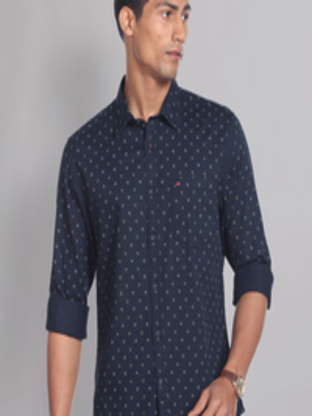Buy AD By Arvind Floral Printed Cotton Casual Shirt - Shirts for Men ...