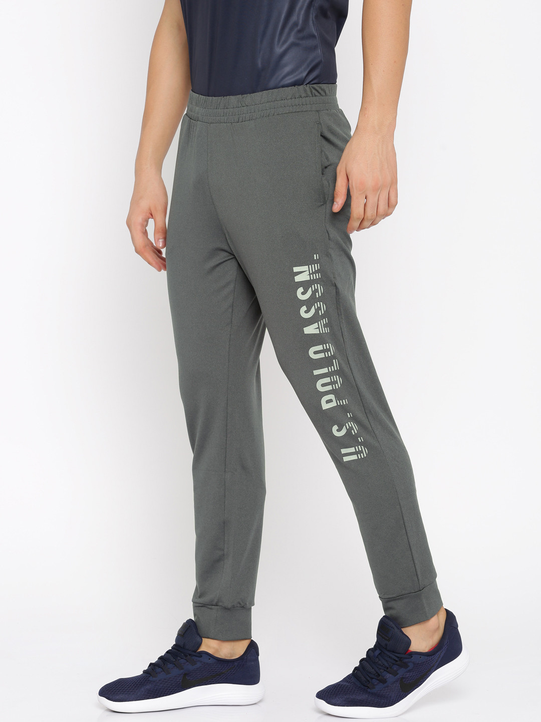 Buy U.S. Polo Assn. Grey EQUI DRY Active Jogger Track Pants Track Pants for Men 2201442 Myntra