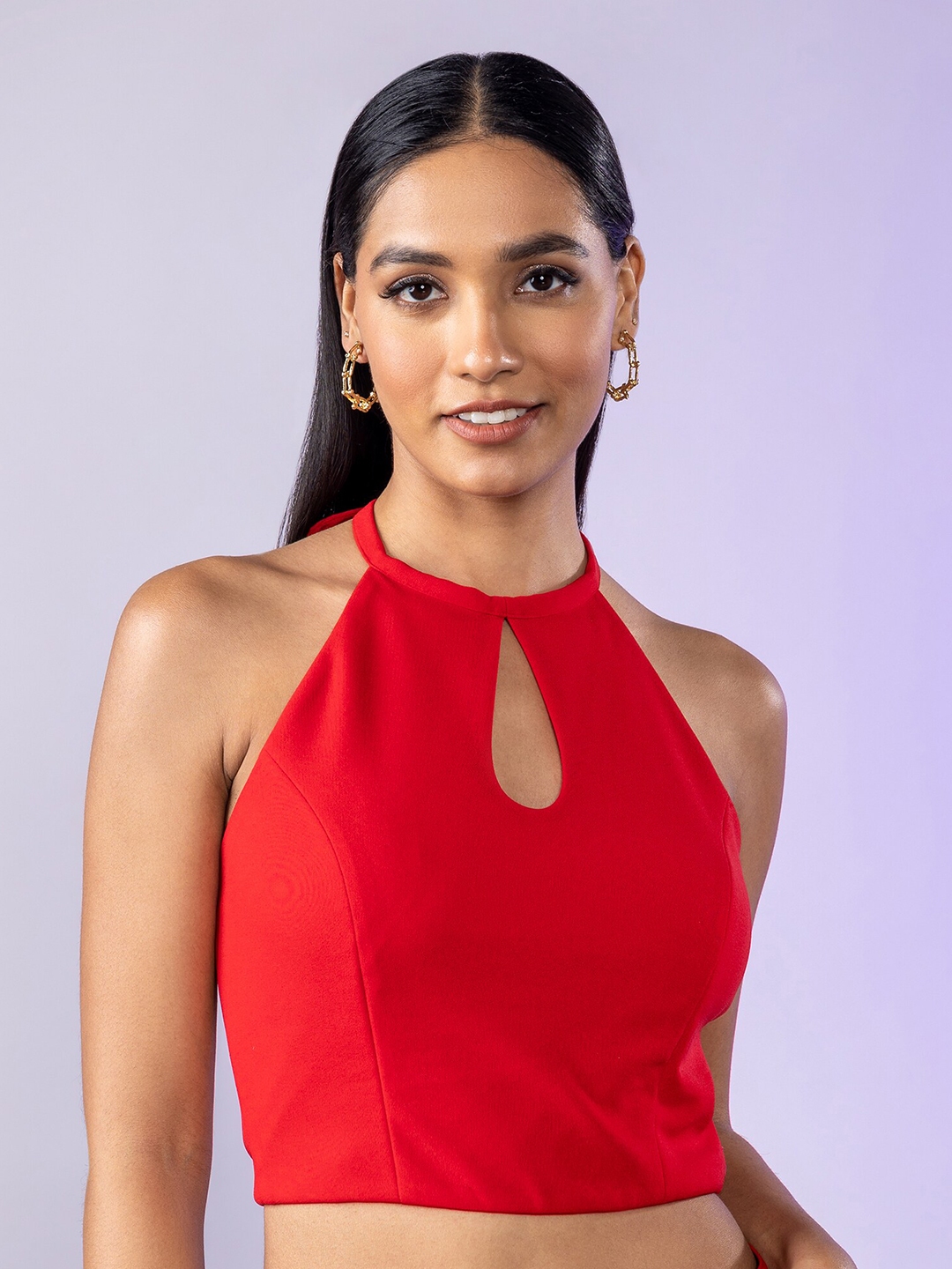 Buy 20Dresses Halter Neck Sleeveless Crop Top - Tops for Women 22037640 ...