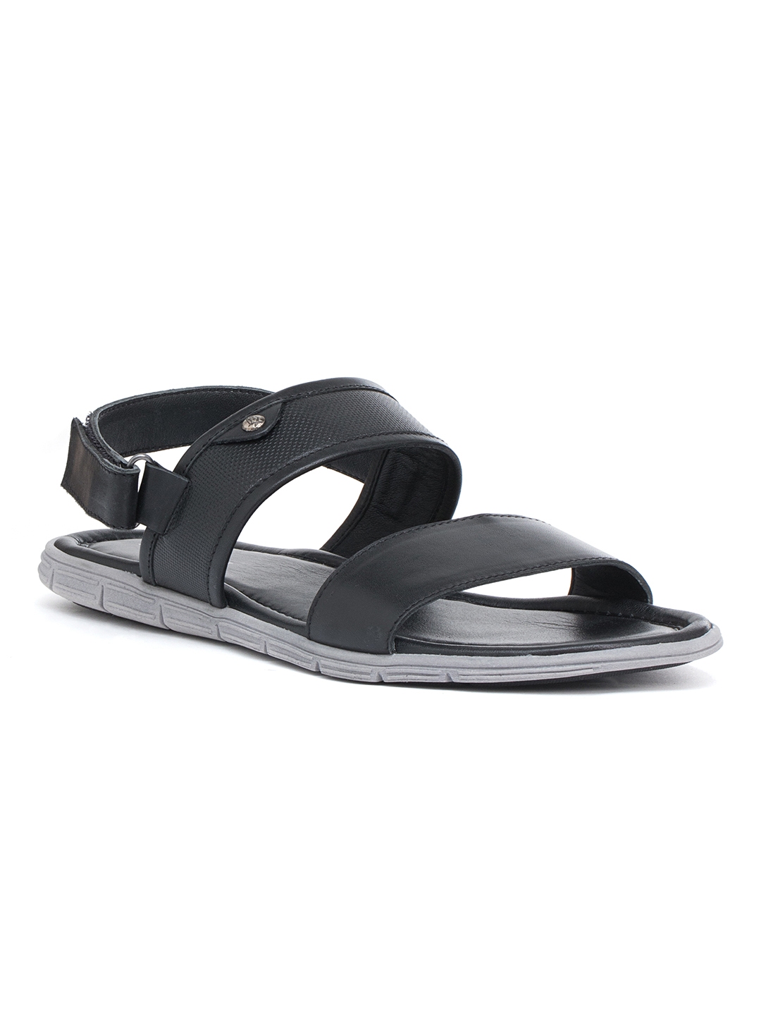 hush puppies mens leather sandals