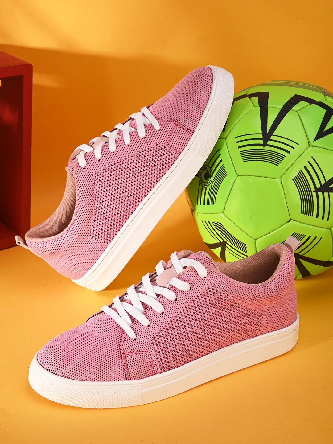 Buy HRX By Hrithik Roshan Women Textured Lace Ups Sneakers Casual