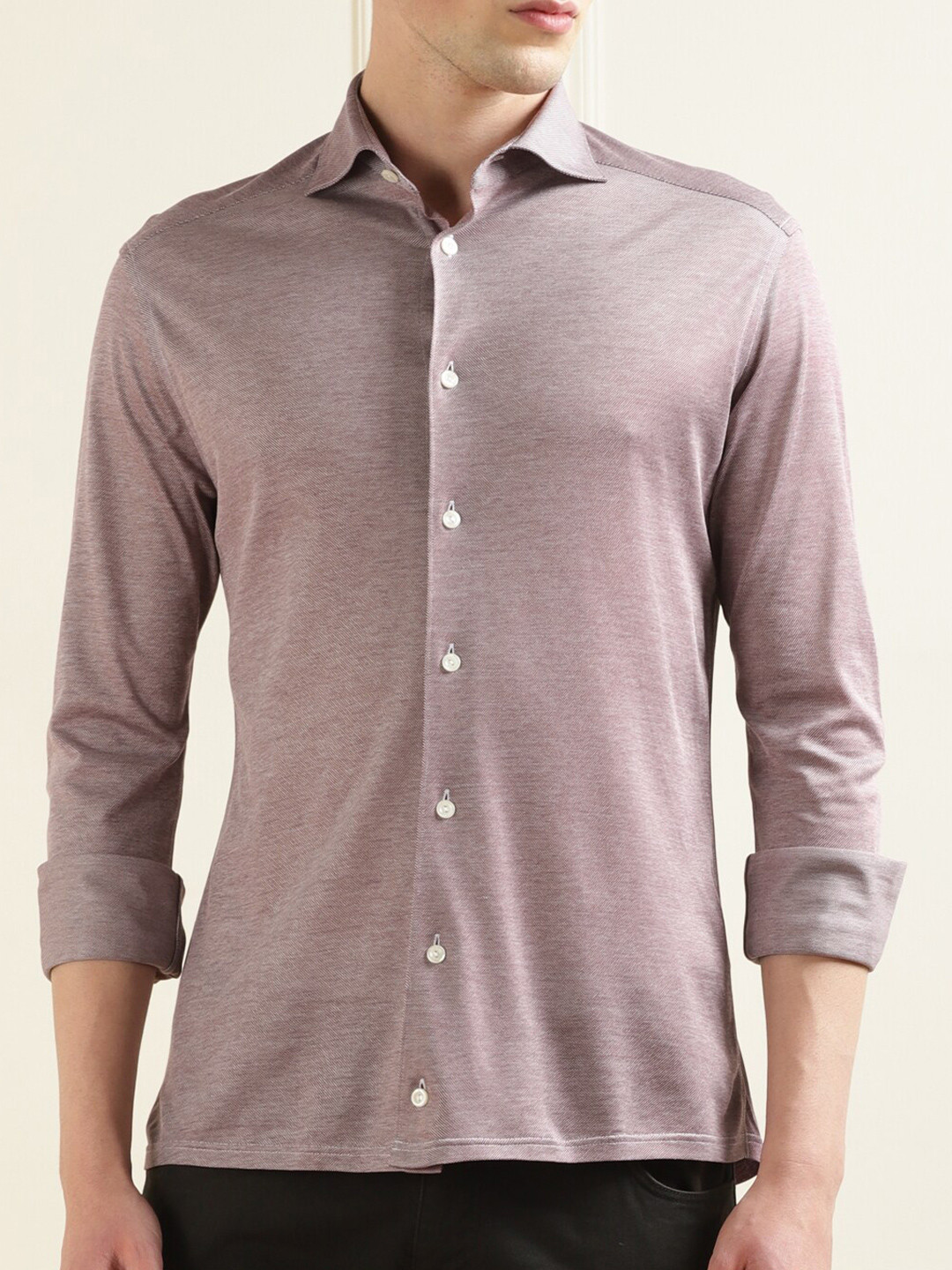 Buy Eton Spread Collar Pure Cotton Casual Shirt Shirts for Men