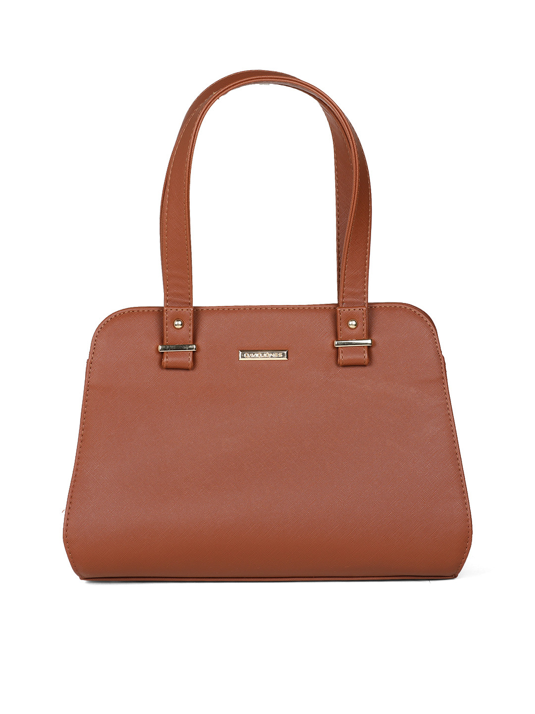 Buy David Jones Brown Solid Shoulder Bag Handbags for Women 2204881