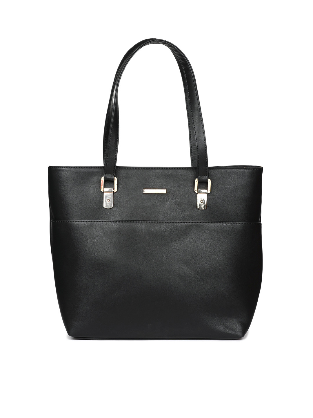 Buy David Jones Black Solid Shoulder Bag Handbags for Women 2204892