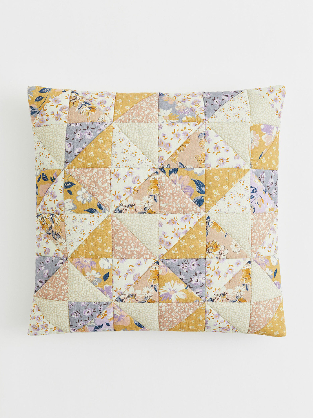 Buy H&M Beige Colored Quilted Pure Cotton Cushion Cover Cushion