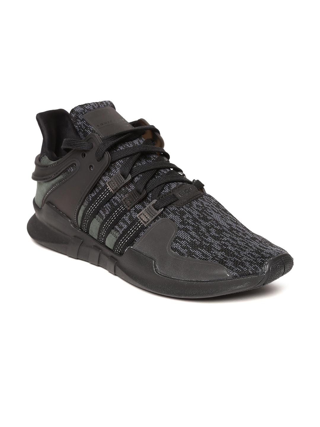 Buy ADIDAS Originals Men Black EQT Support Advance Woven Design ...