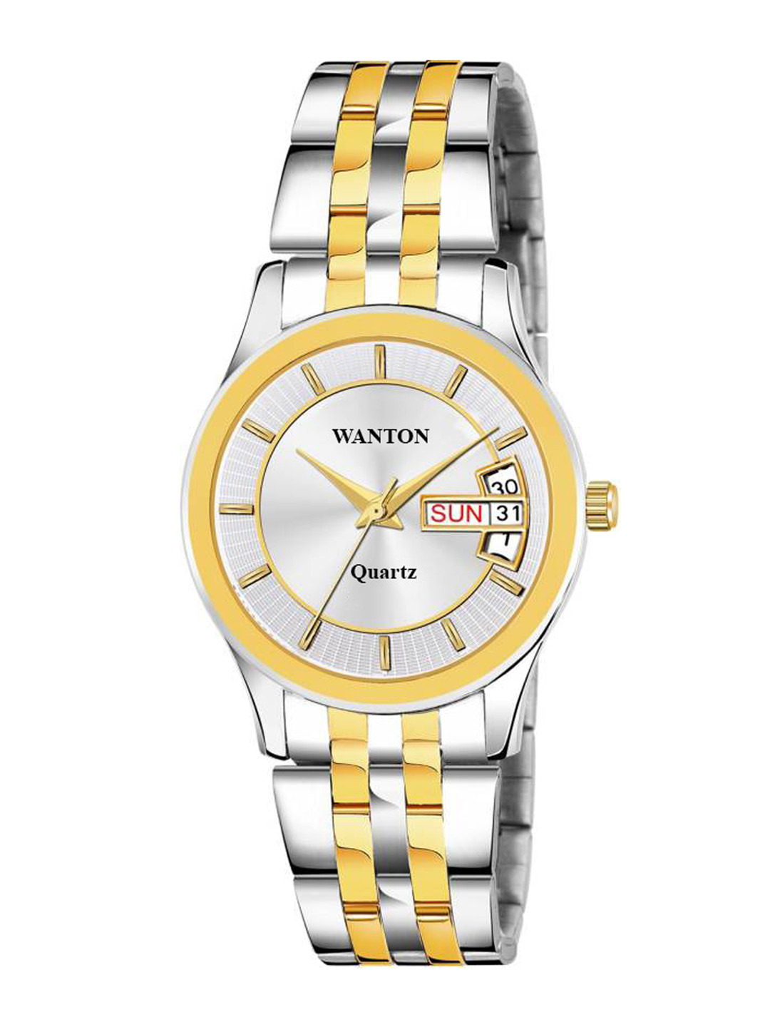Wanton Watch Buy WANTON Women Patterned Dial & Stainless Steel Bracelet Analogue ...