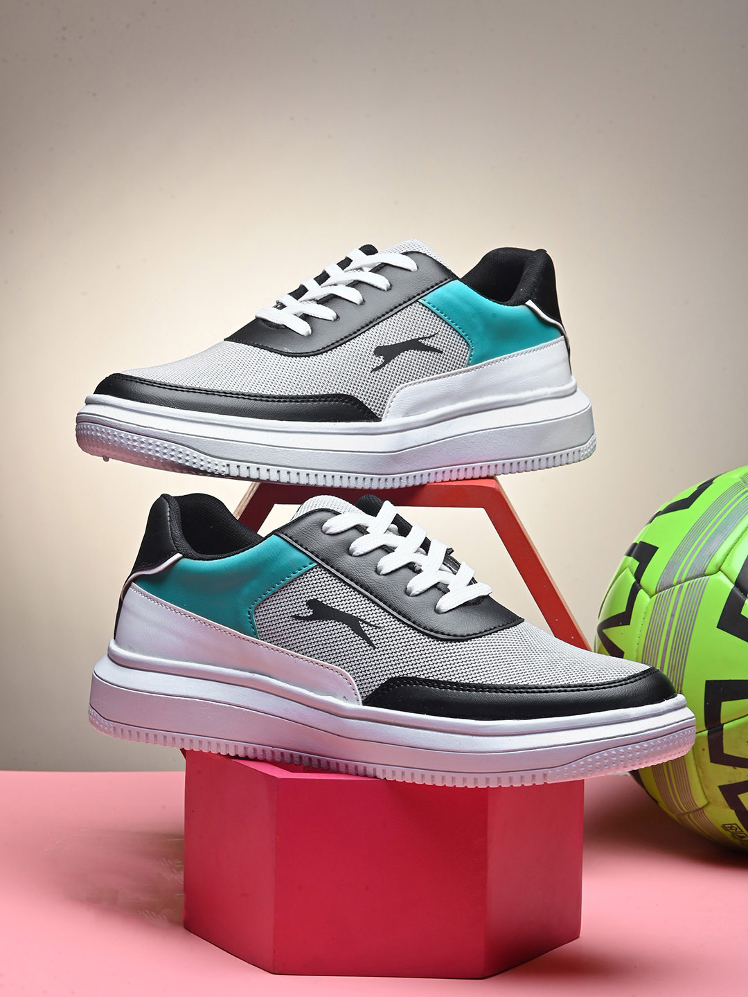 Buy Slazenger Men Colourblocked Sneakers - Casual Shoes for Men ...