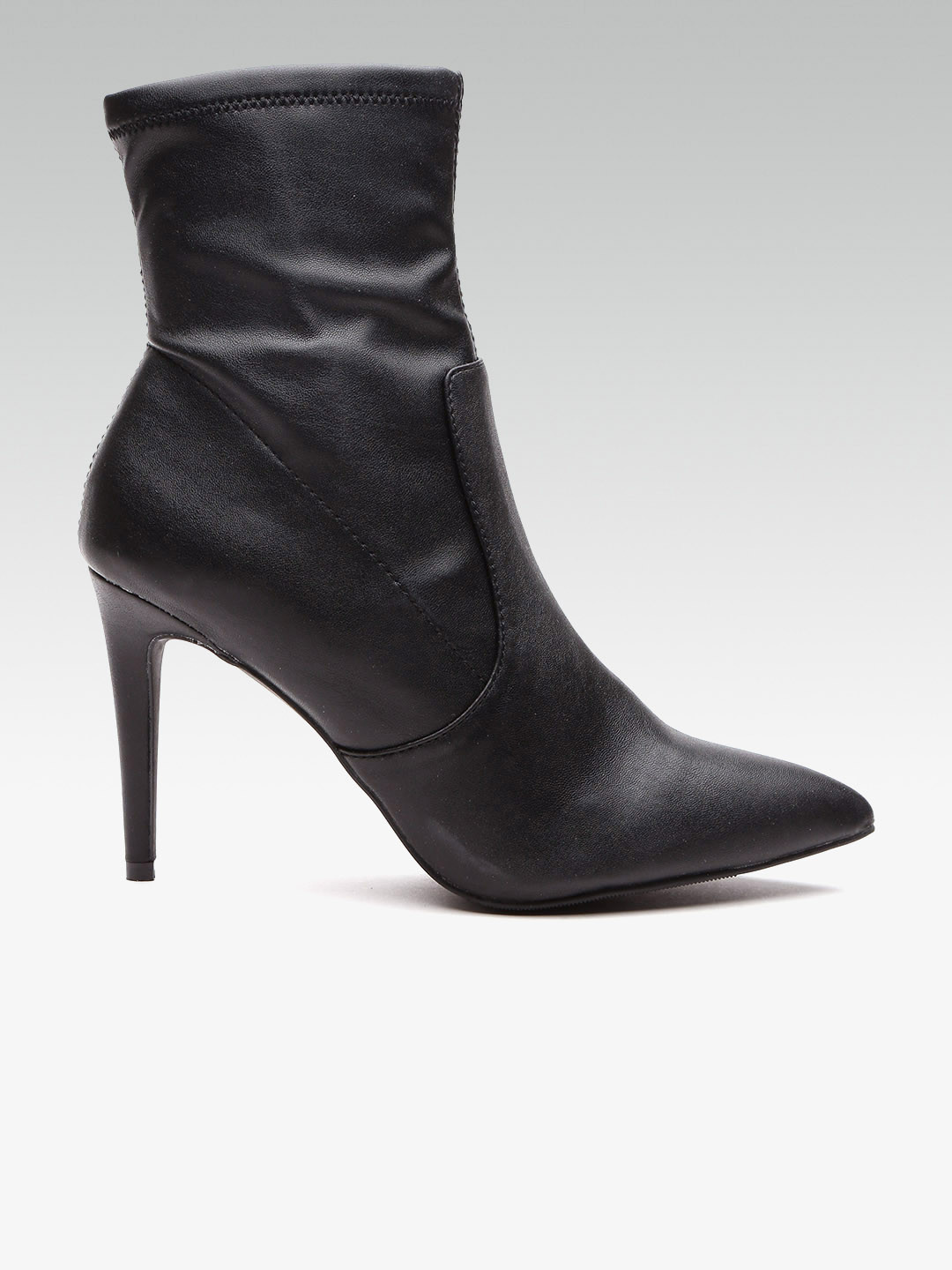 Buy DOROTHY PERKINS Women Black Solid Heeled Boots Boots for Women