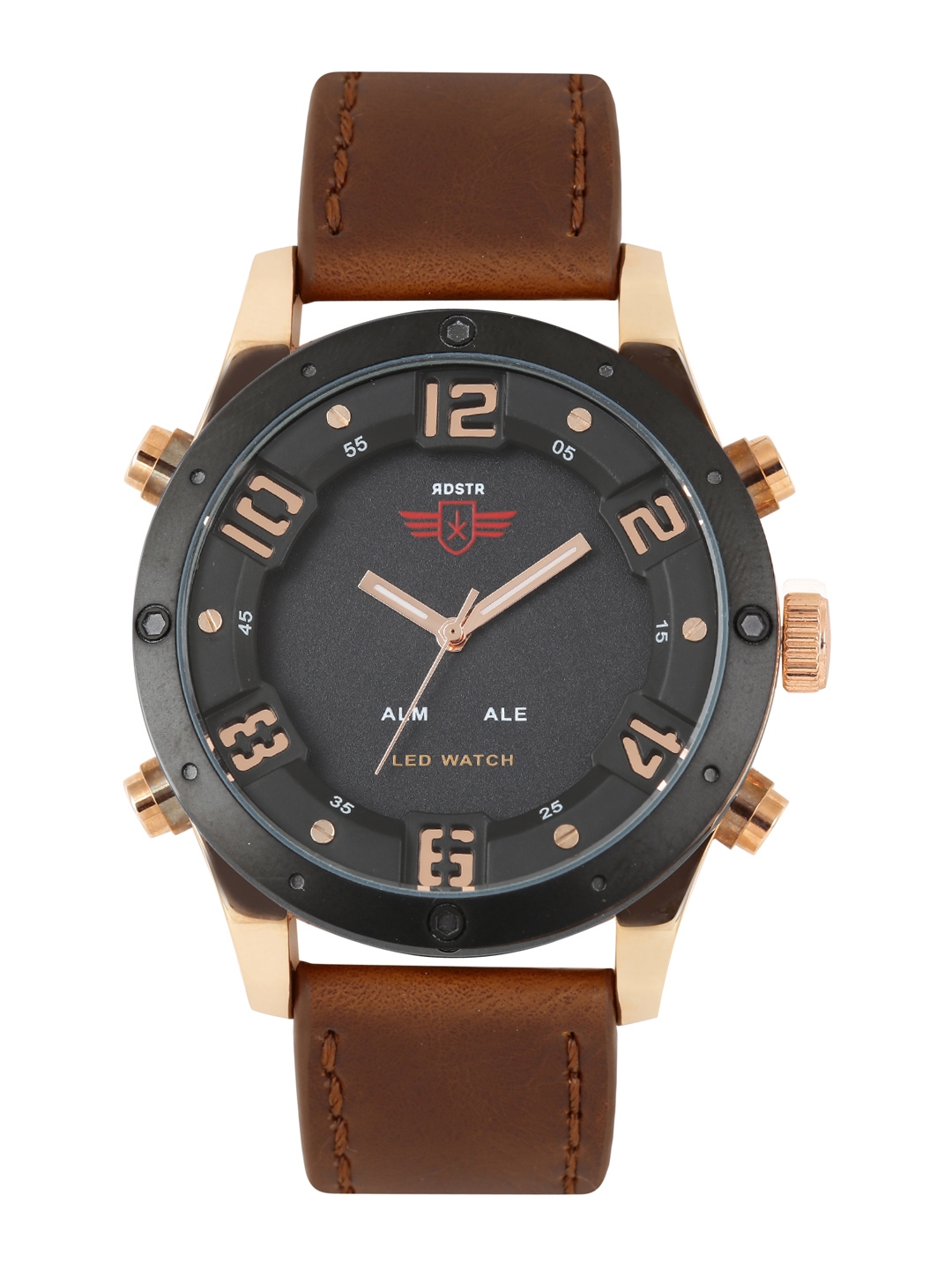 roadster analogue and digital watch