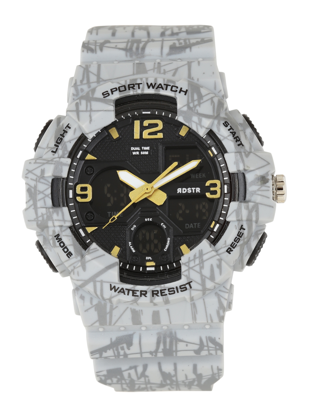 roadster analogue and digital watch
