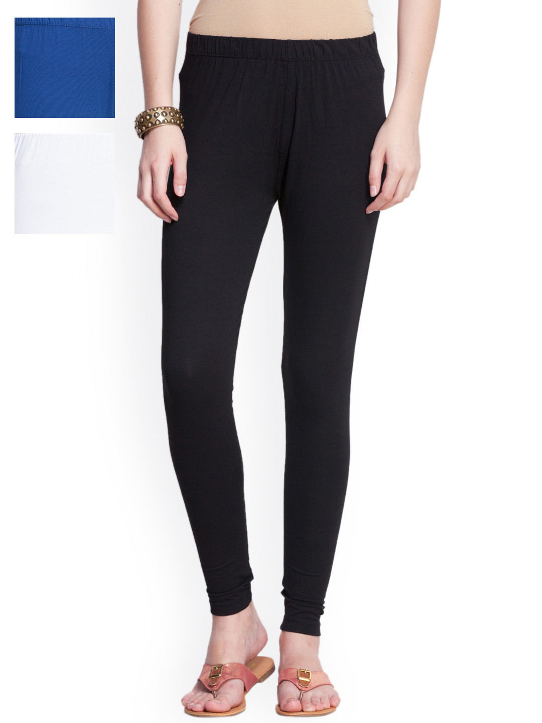Buy Dollar Missy Women's Cotton Ankle Length Leggings for Women