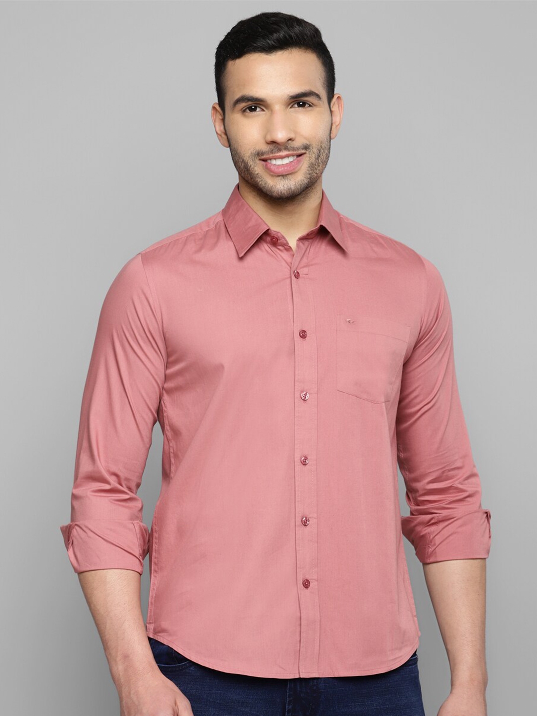 Buy Allen Cooper Regular Fit Cotton Casual Shirt Shirts for Men