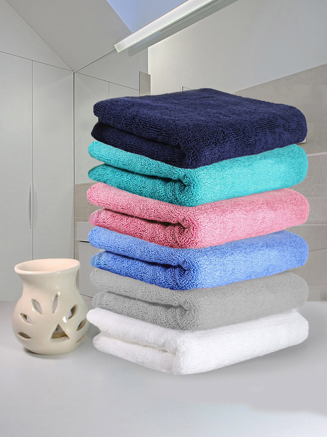Buy HEELIUM Unisex Super Soft & Quick Absorbent 600 GSM Bamboo Hand Towel Hand Towels for