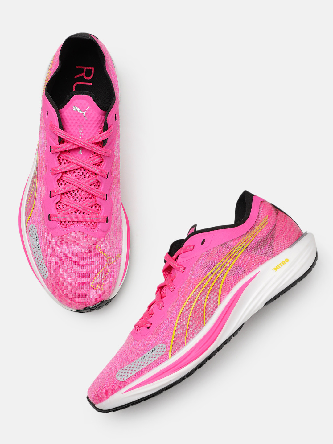 Buy Puma Women Pink Textile Running Shoes Sports Shoes for Women