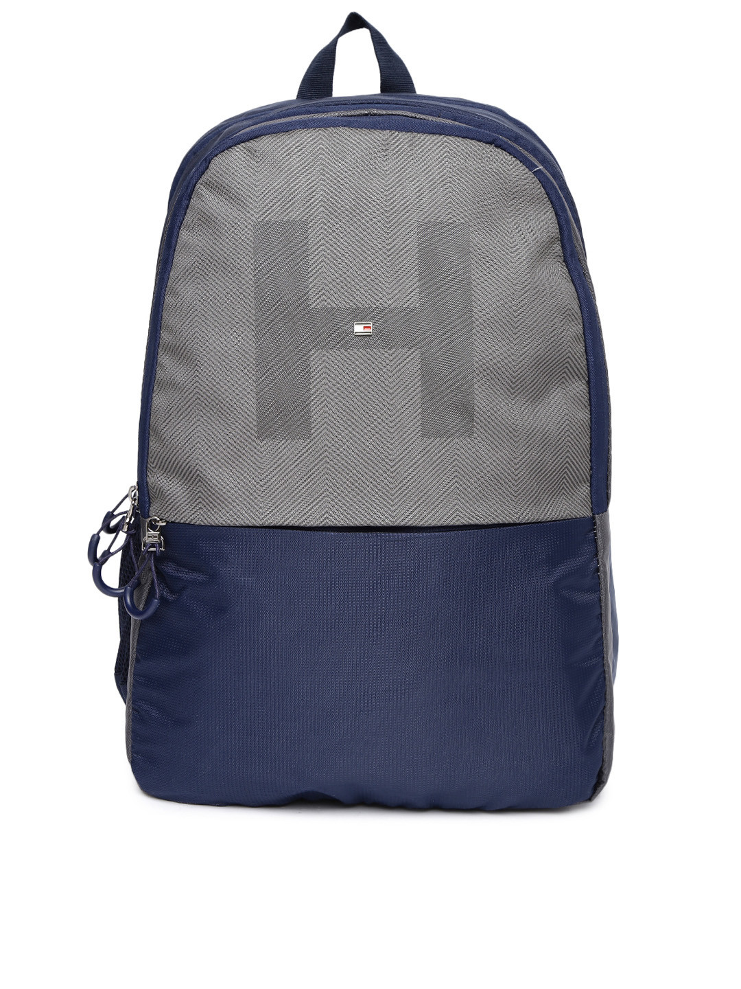 Buy Tommy Hilfiger Unisex Grey & Navy Blue Colourblocked Laptop