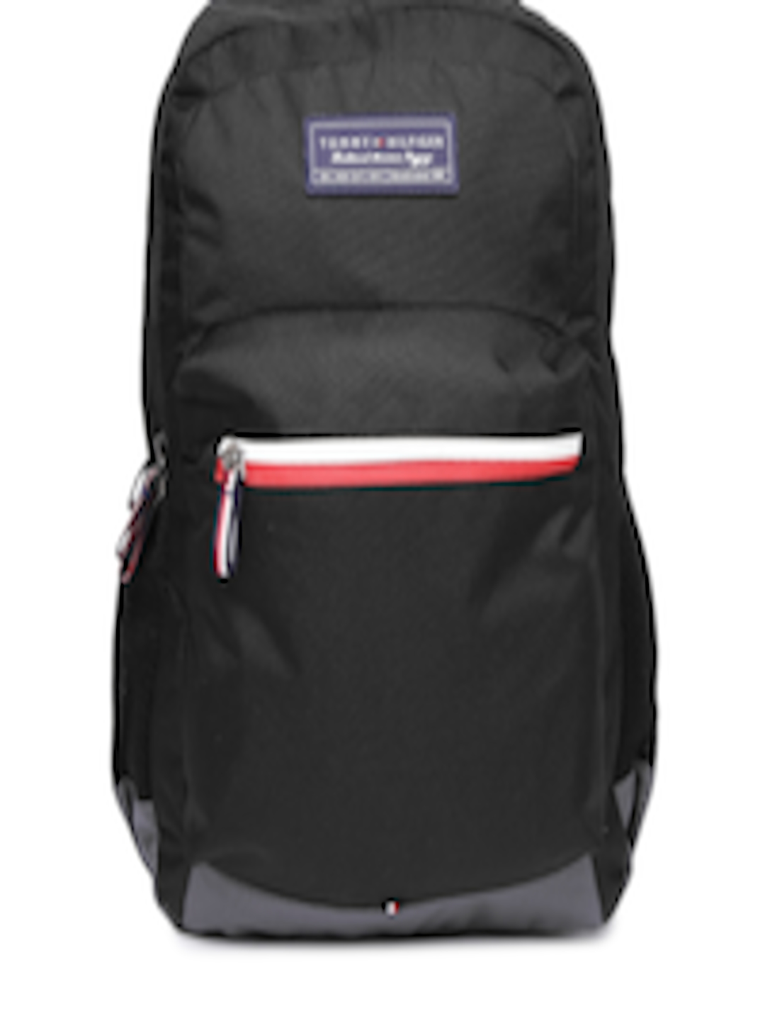 Buy Tommy Hilfiger Unisex Black Brand Logo Laptop Backpack - Backpacks