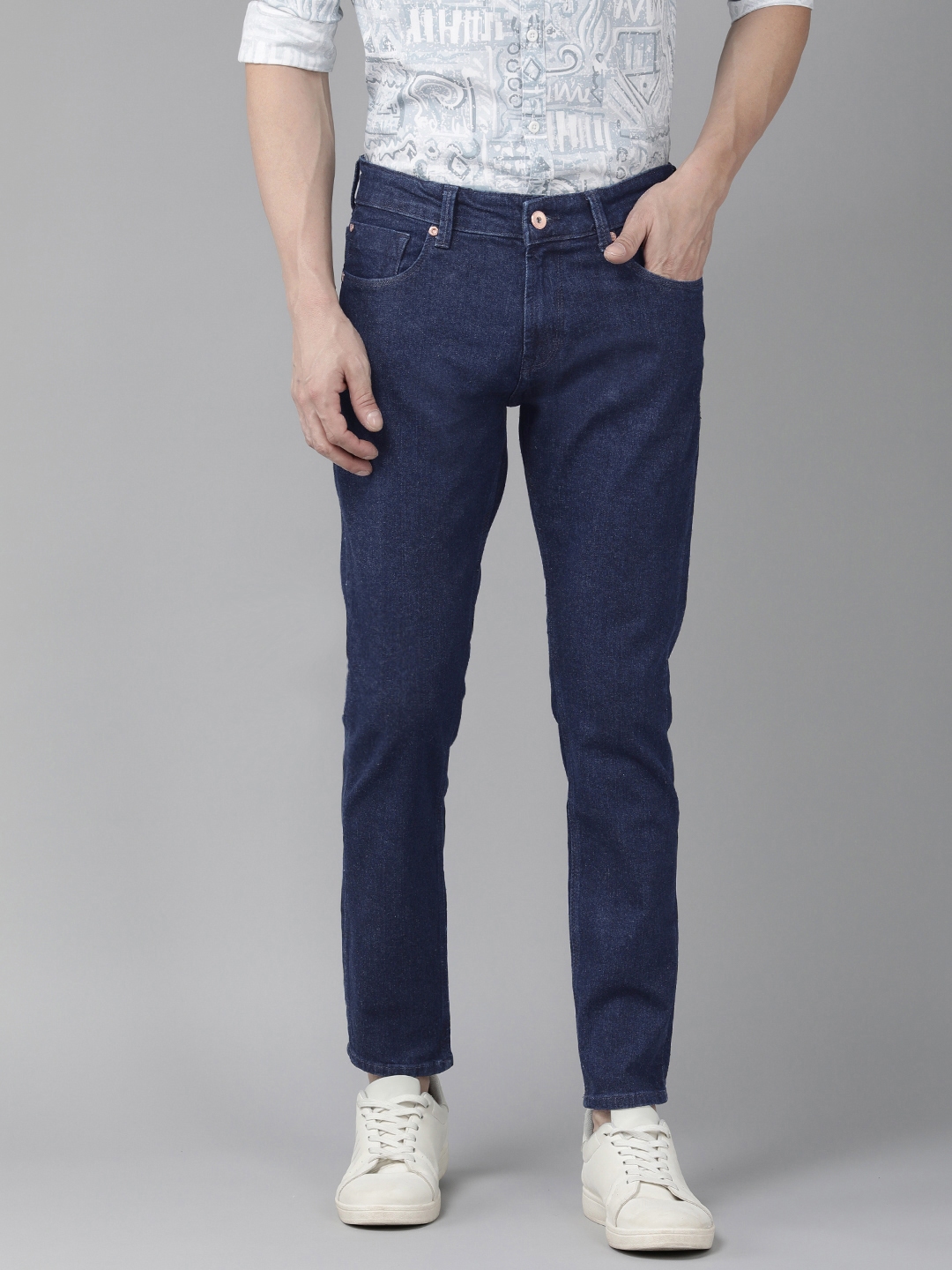 Buy SPYKAR Men Mid Rise Kano Slim Fit Stretchable Jeans - Jeans for Men ...