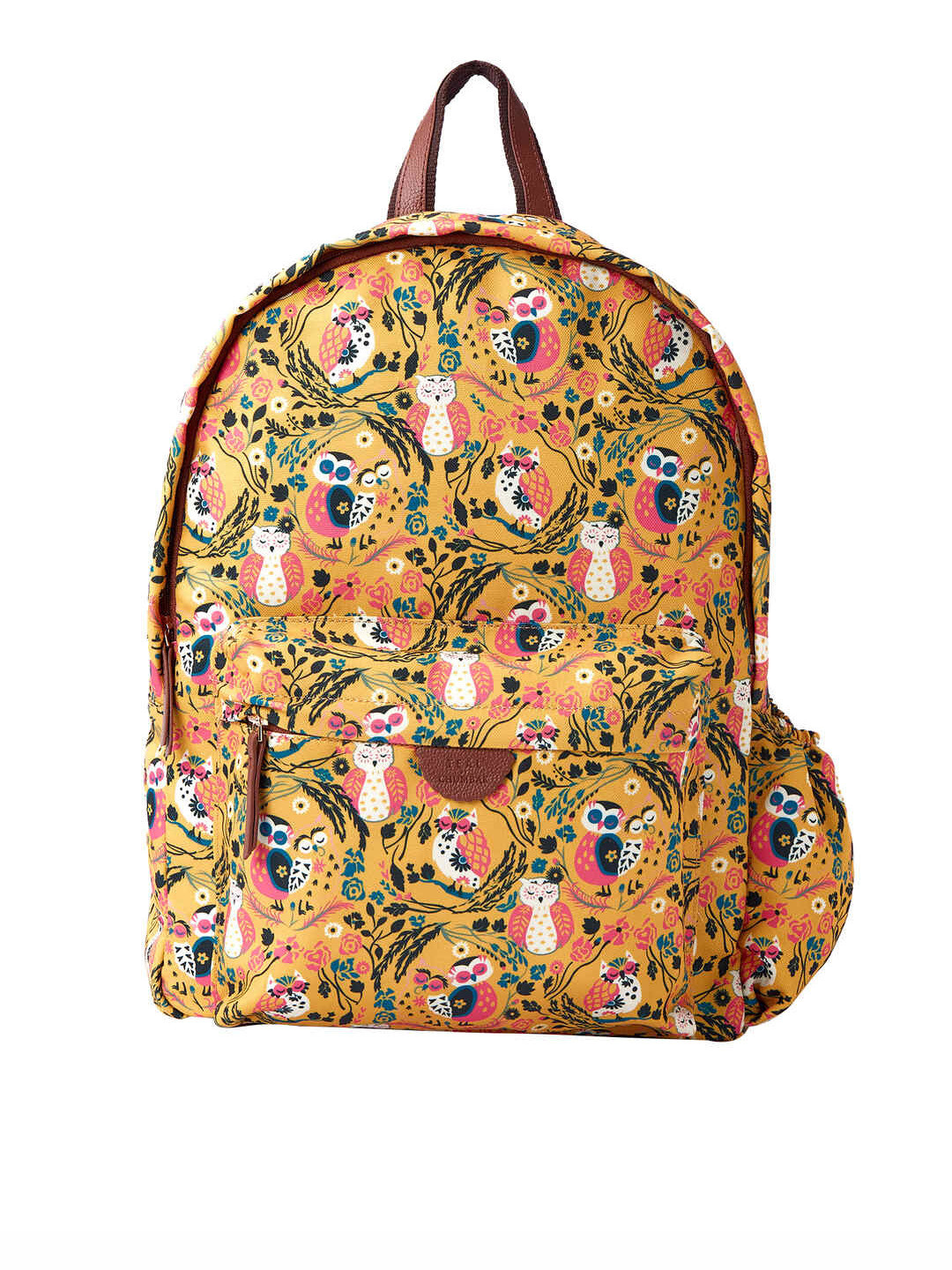 Buy TEAL BY CHUMBAK Women Printed Light Weight Medium Back Pack