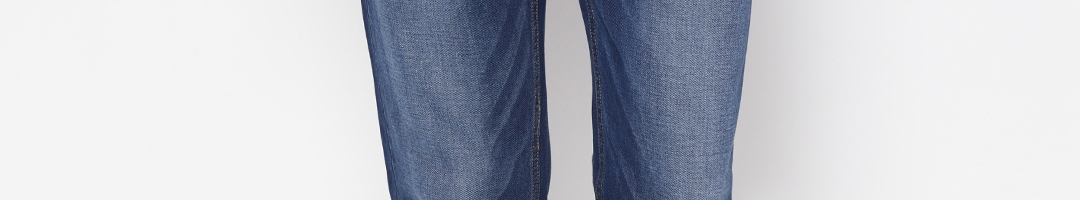 Buy Slub Men Blue Slim Fit Mid Rise Clean Look Jeans - Jeans for Men ...