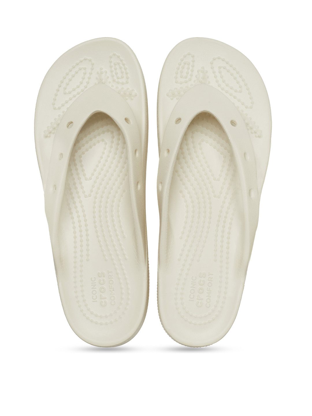 Buy Crocs Women Self Design Croslite Thong Flip Flops - Flip Flops for ...