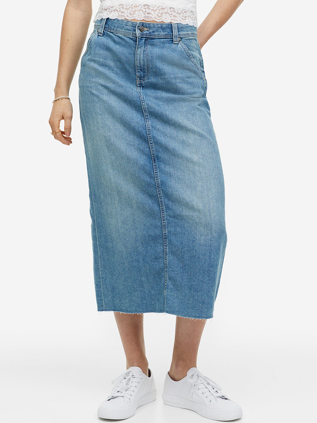 Buy H&M Denim Skirt Skirts for Women 22191814 Myntra