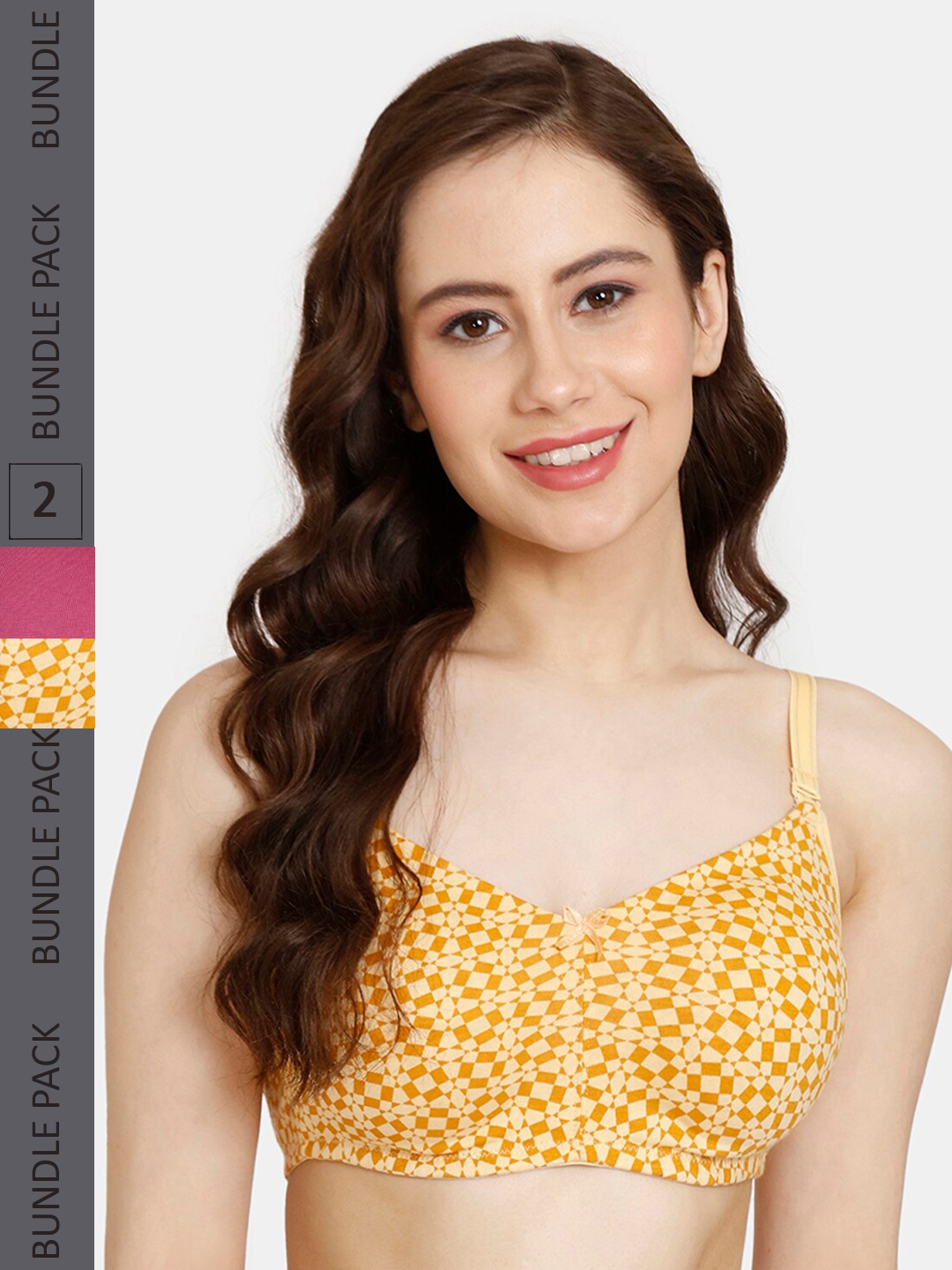 Buy Rosaline By Zivame Pack Of 2 Non Padded Non Wired All Day Comfort T