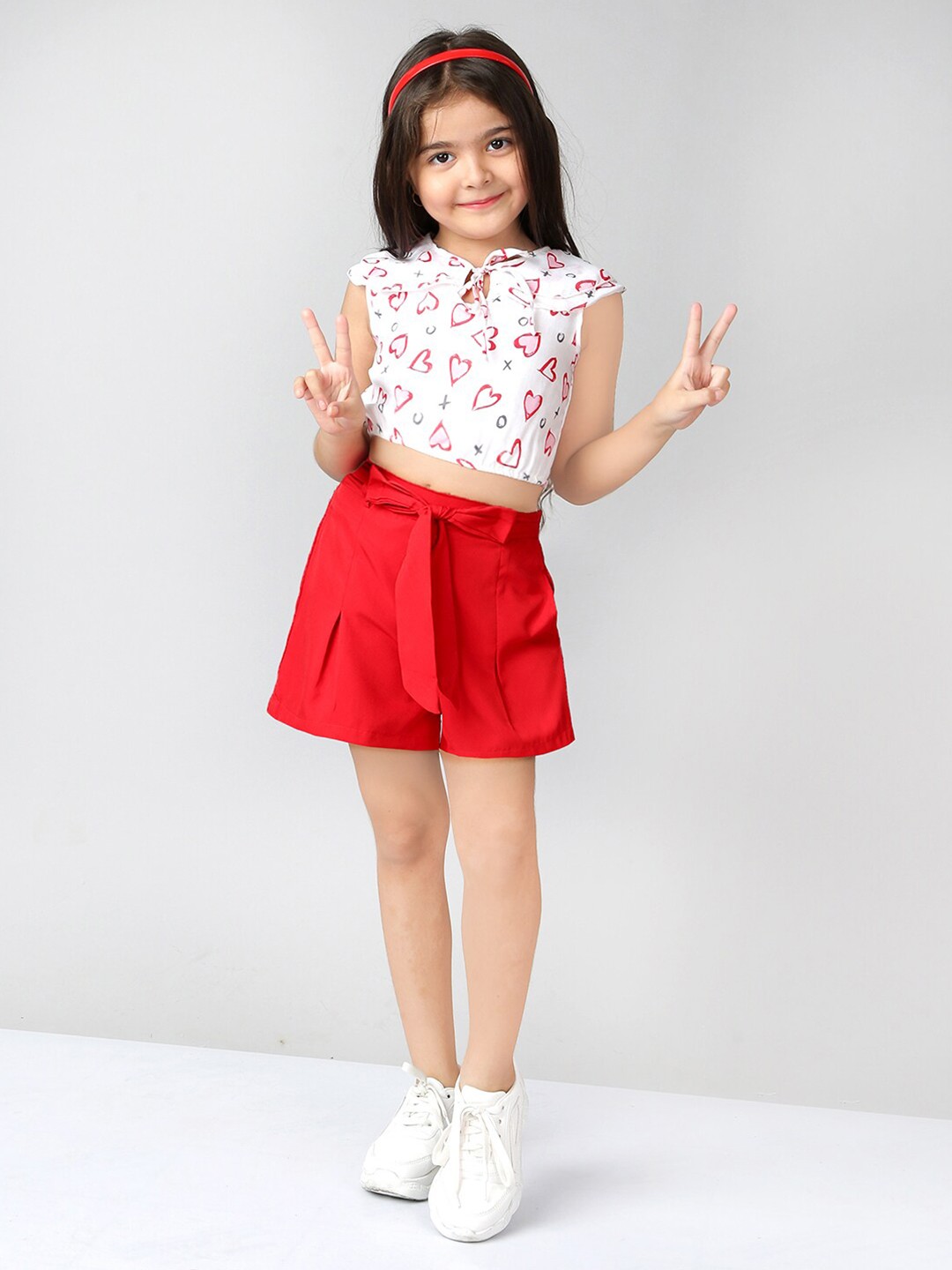 Buy Naughty Ninos Girls Printed Top With Shorts Set - Clothing Set for ...