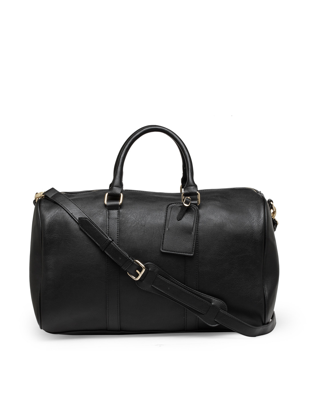 Buy FOREVER 21 Women Black Duffel Bag With Shoulder Strap Duffel Bag for Women 2220666 Myntra