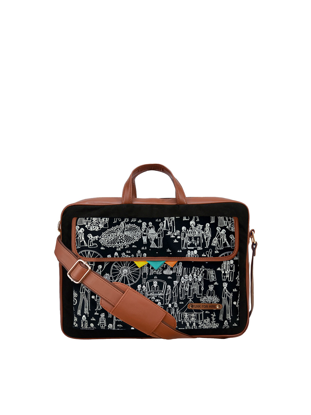 Buy Funk For Hire Printed Laptop Bag Laptop Bag for Unisex 22223658
