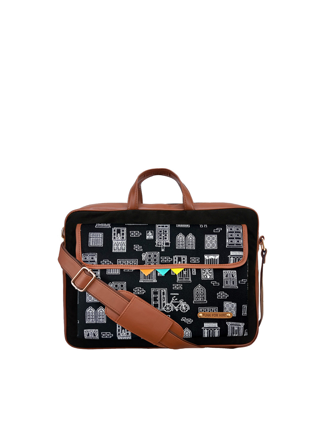 Buy Funk For Hire Printed Laptop Bag Laptop Bag for Unisex 22223698