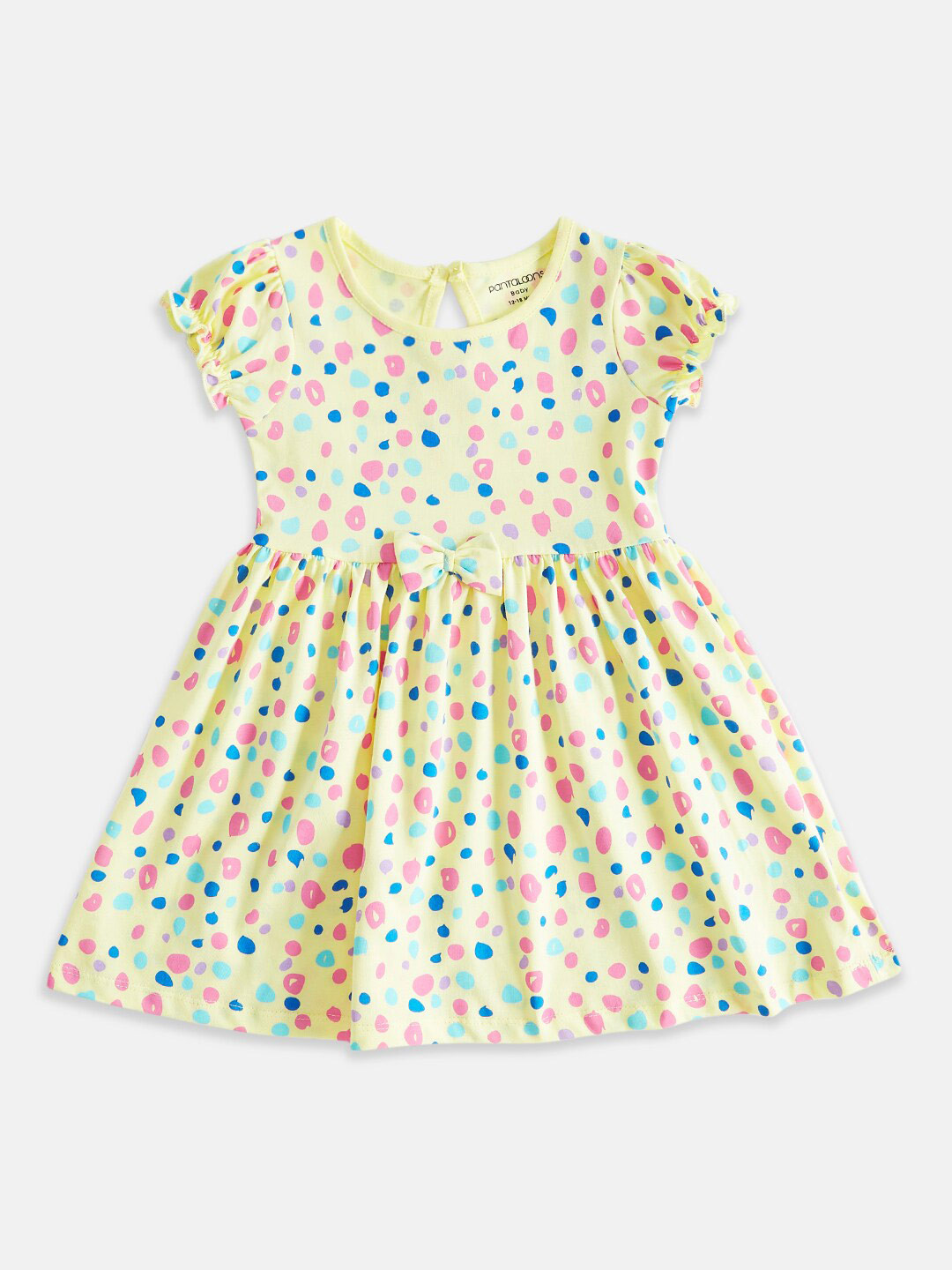 Buy Pantaloons Baby Printed Fit And Flare Dress Dresses for Girls