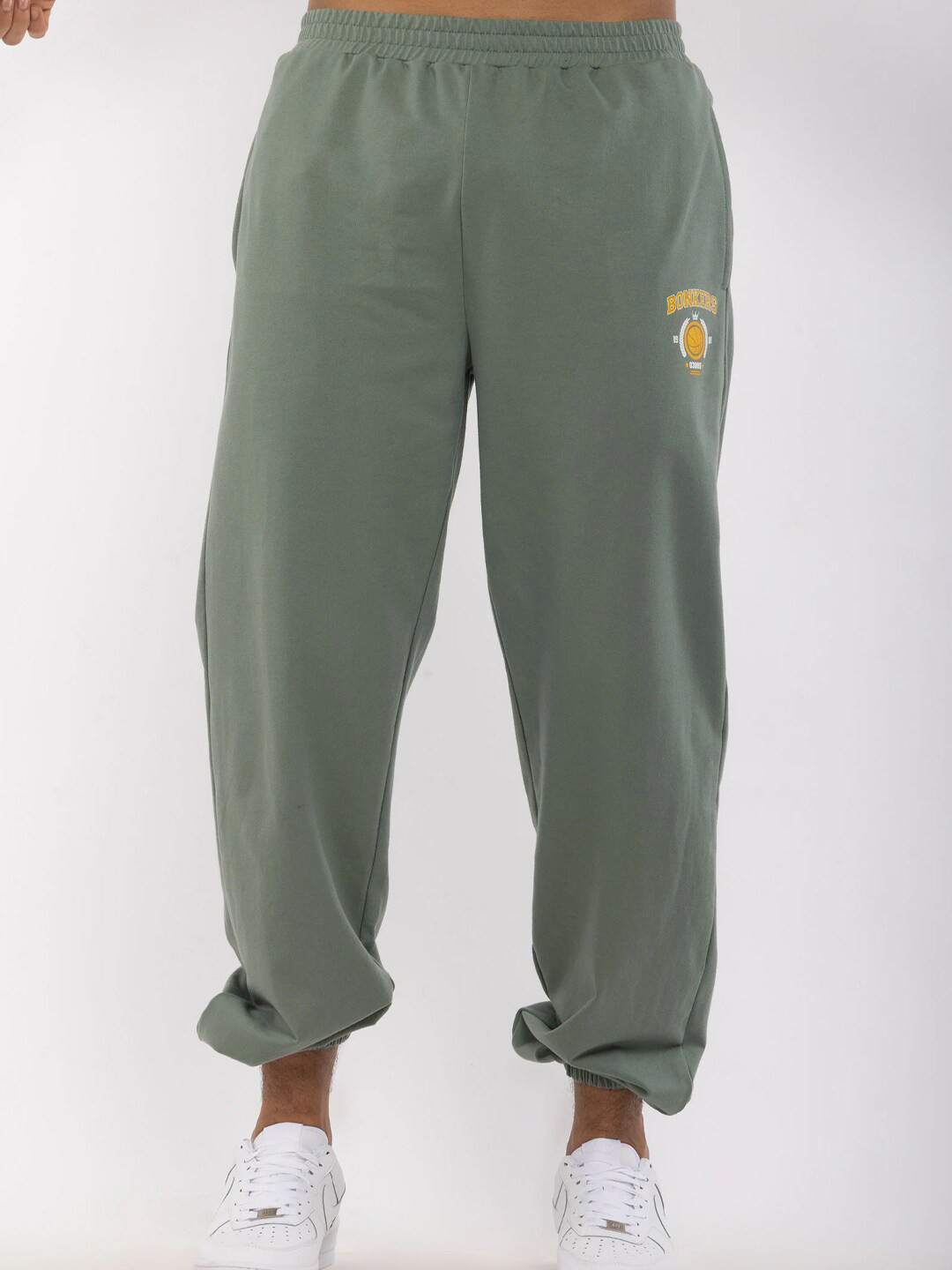 Buy Bonkers Corner Men Mid Rise Regular Fit Joggers Track Pants for