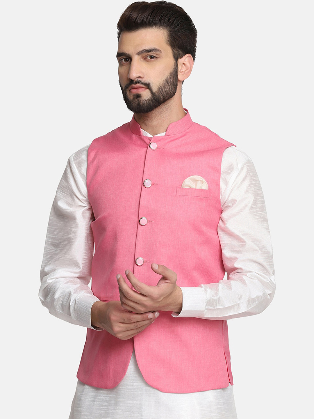 Buy TAHVO Satin Nehru Jackets Nehru Jackets for Men 22262476 Myntra