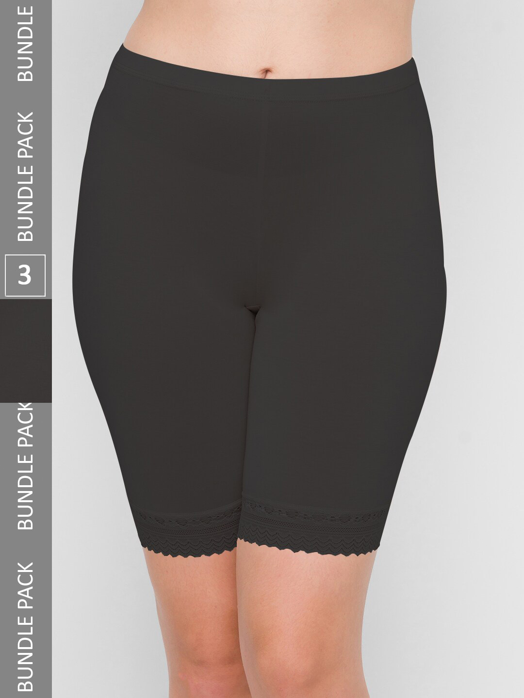 Buy NOIRA Women Pack Of 3 Seamless Cotton Boy Shorts Briefs Briefs