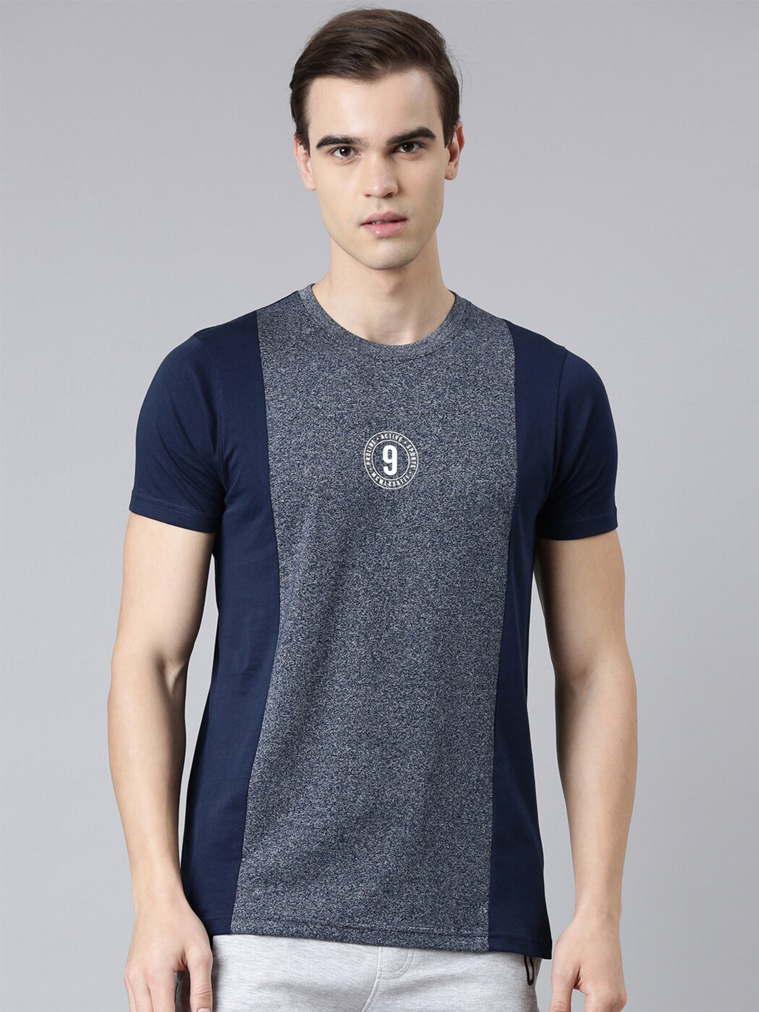 Buy Proline Colourblocked Cotton Sports T Shirt Tshirts for Men