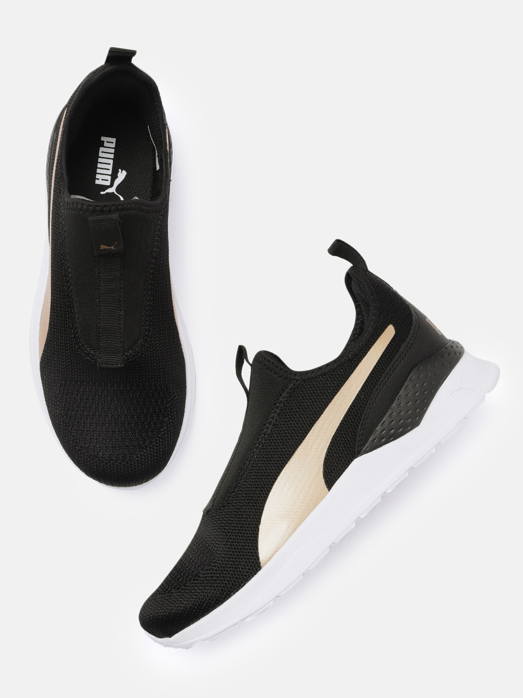 Buy Puma Women Black Slip On Sneakers - Casual Shoes for Women 22275854 ...