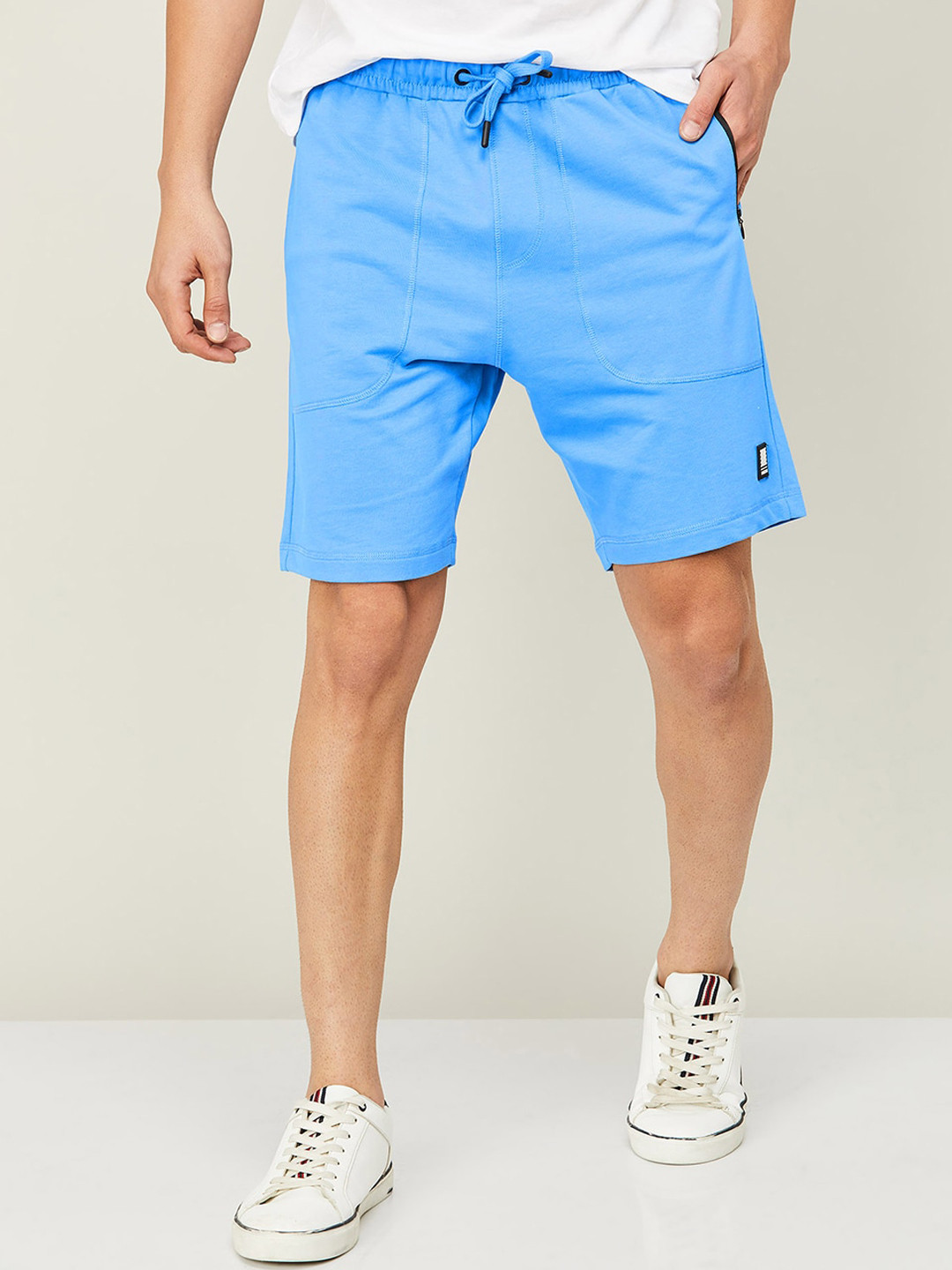 Buy Forca By Lifestyle Men Regular Fit Cotton Sports Shorts Shorts