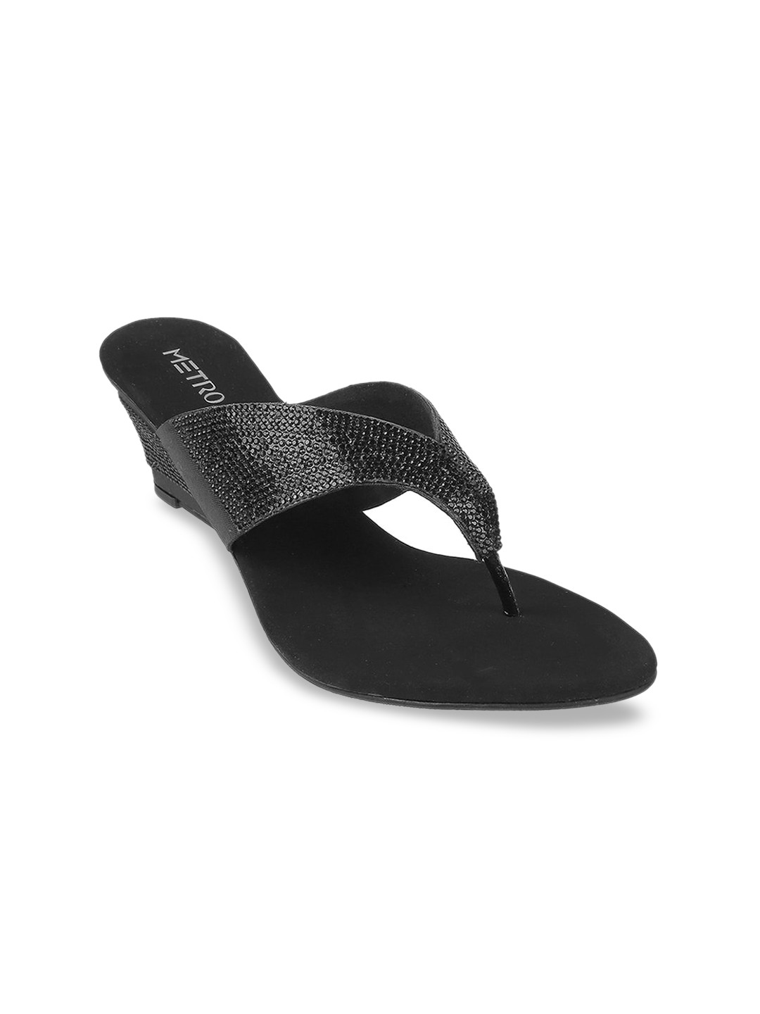 Buy Metro Embellished Wedge Heels Heels for Women 22295020 Myntra