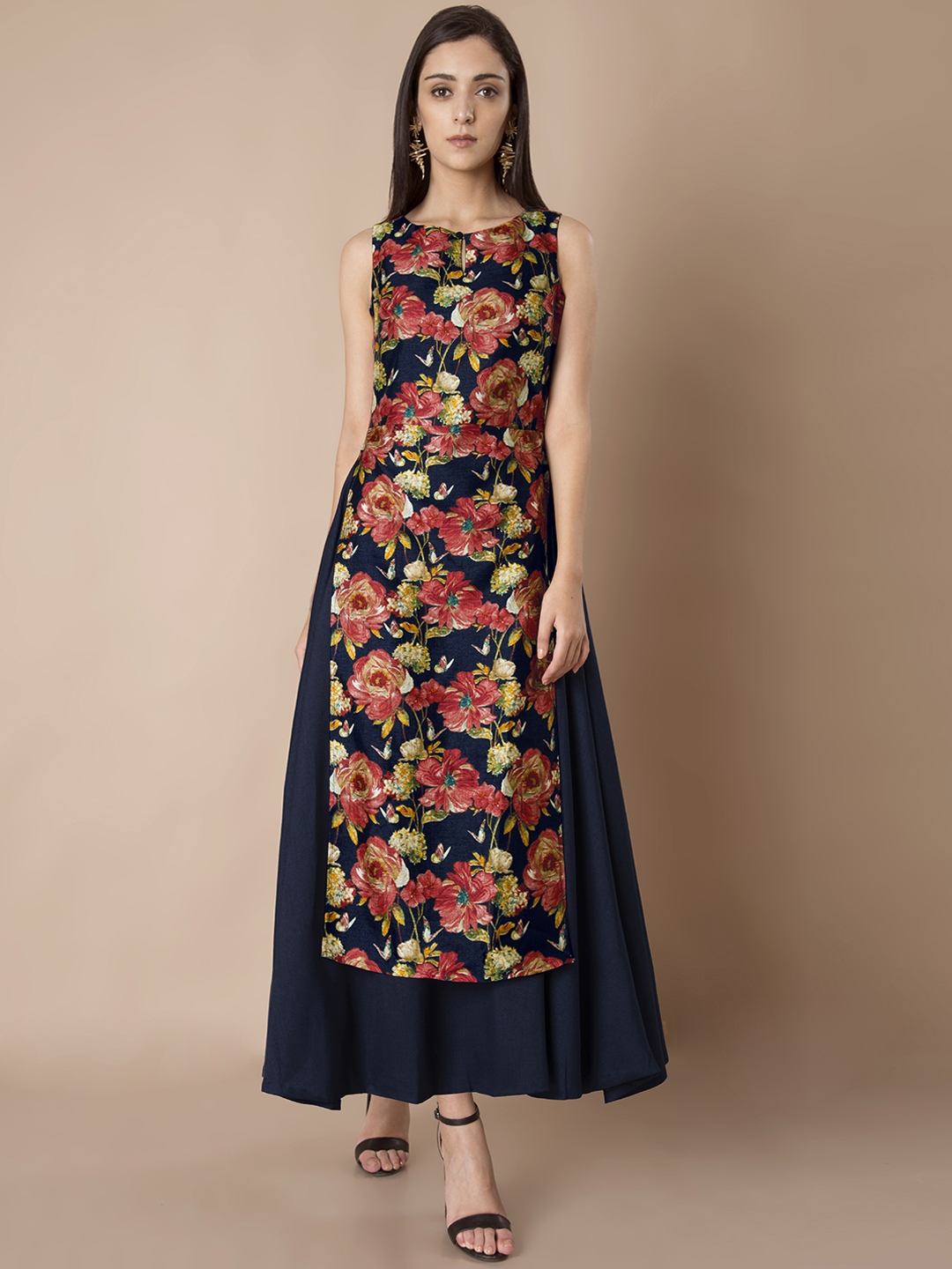 indya blue kurta