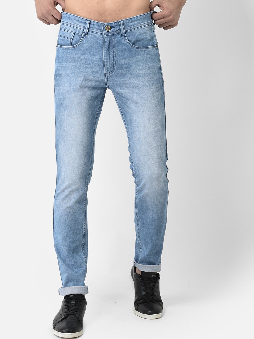 Buy COBB Men Slim Fit Light Fade Cotton Jeans - Jeans for Men 22297188 ...