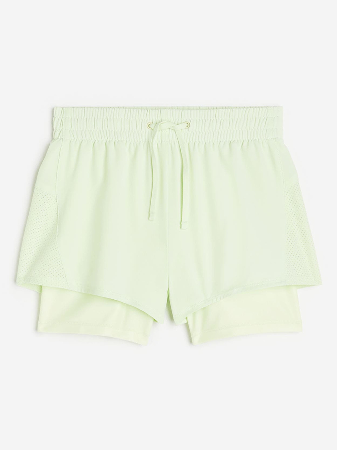 Buy H&M Girls Double Layered Sports Shorts - Shorts for Girls 22319228 ...