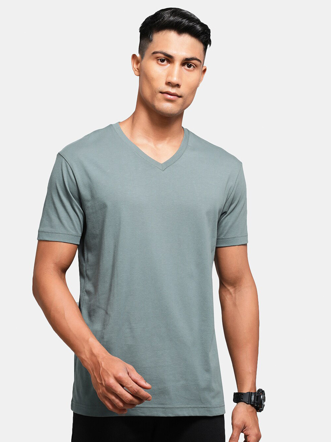 Buy Jockey V Neck Sports Cotton T Shirt Tshirts for Men 22338748 Myntra